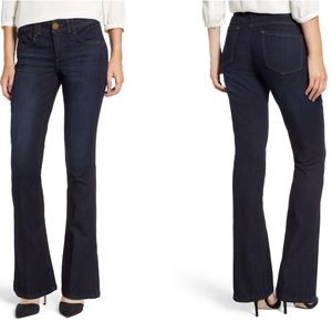 Wit & Wisdom 'Ab'Solution Itty Bitty Bootcut Jeans in Indigo wash size 10